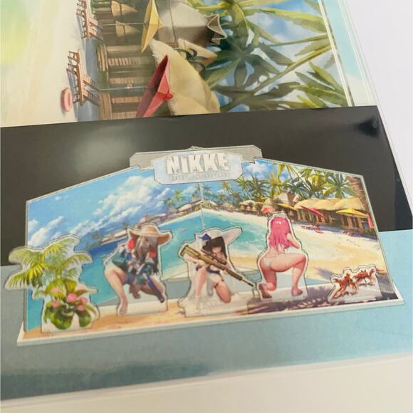 Goddess of Victory: Nikke Diorama Acrylic Stand Summer Force 01 - Picture 3 of 10